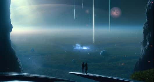 An inspirational quote about the future of AI says, "AI isn't just the future; it's the spark that ignites tomorrow's innovations."